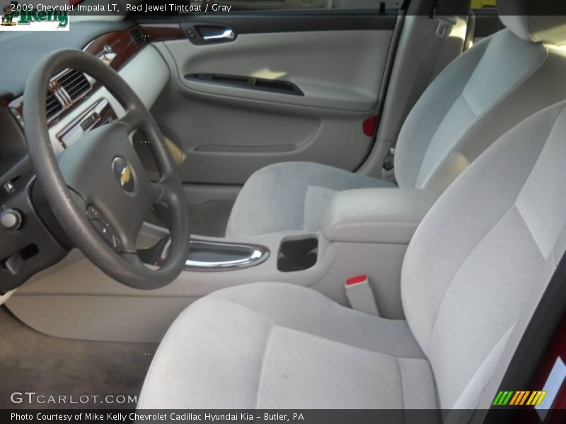 Red Jewel Tintcoat / Gray 2009 Chevrolet Impala LT