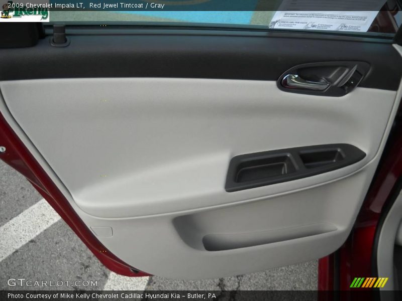 Red Jewel Tintcoat / Gray 2009 Chevrolet Impala LT
