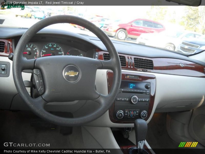Red Jewel Tintcoat / Gray 2009 Chevrolet Impala LT