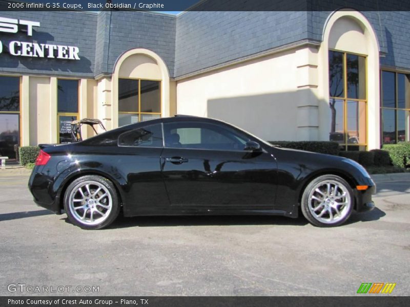Black Obsidian / Graphite 2006 Infiniti G 35 Coupe