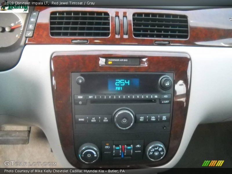 Red Jewel Tintcoat / Gray 2009 Chevrolet Impala LT