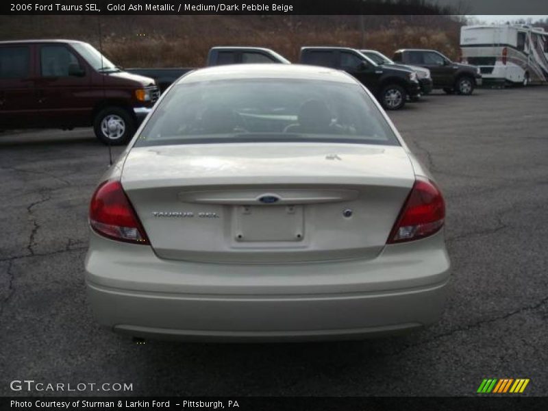 Gold Ash Metallic / Medium/Dark Pebble Beige 2006 Ford Taurus SEL