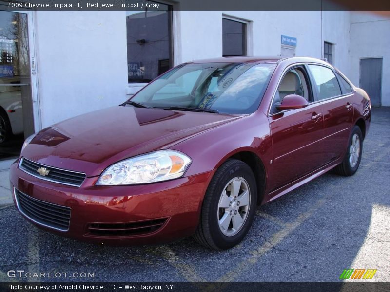 Red Jewel Tintcoat / Gray 2009 Chevrolet Impala LT