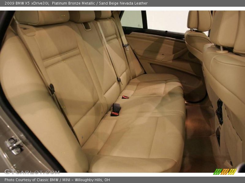 Platinum Bronze Metallic / Sand Beige Nevada Leather 2009 BMW X5 xDrive30i