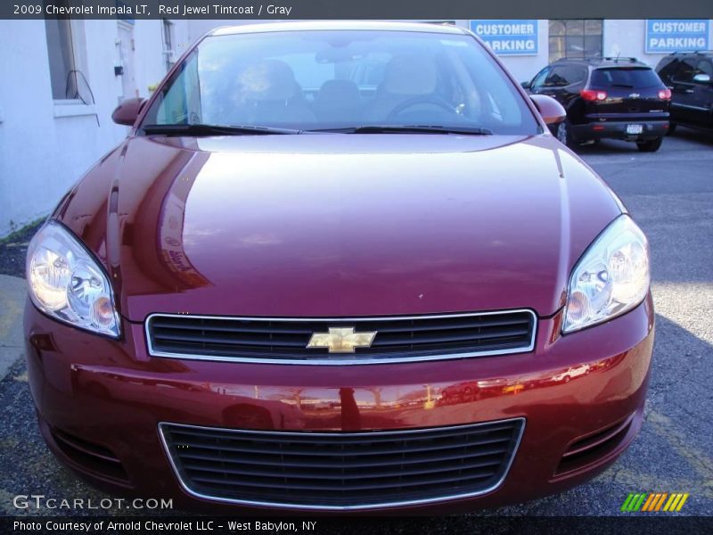 Red Jewel Tintcoat / Gray 2009 Chevrolet Impala LT