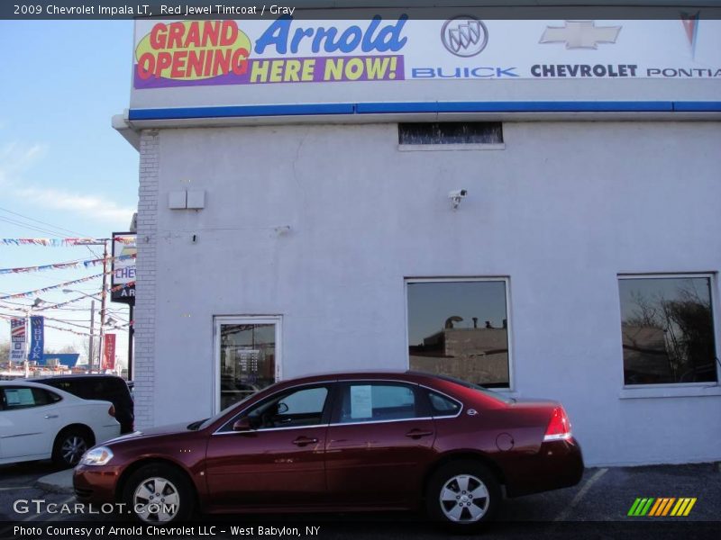 Red Jewel Tintcoat / Gray 2009 Chevrolet Impala LT