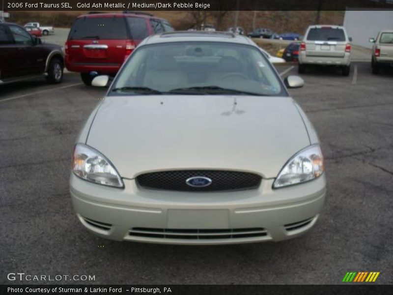 Gold Ash Metallic / Medium/Dark Pebble Beige 2006 Ford Taurus SEL