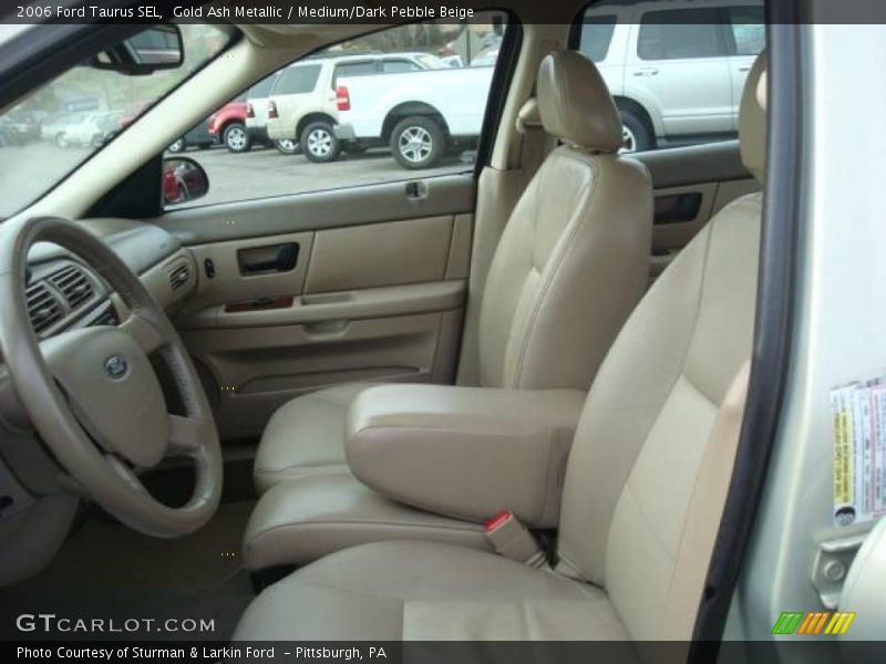 Gold Ash Metallic / Medium/Dark Pebble Beige 2006 Ford Taurus SEL