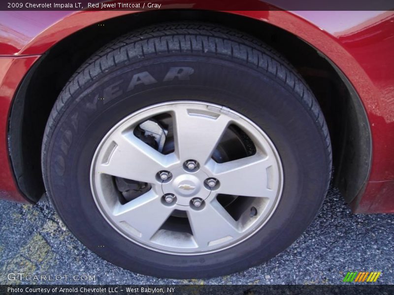 Red Jewel Tintcoat / Gray 2009 Chevrolet Impala LT