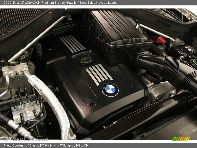 Platinum Bronze Metallic / Sand Beige Nevada Leather 2009 BMW X5 xDrive30i