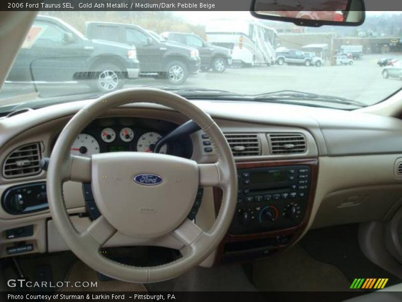 Gold Ash Metallic / Medium/Dark Pebble Beige 2006 Ford Taurus SEL