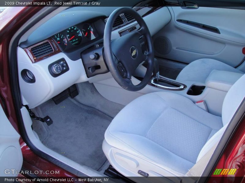Red Jewel Tintcoat / Gray 2009 Chevrolet Impala LT