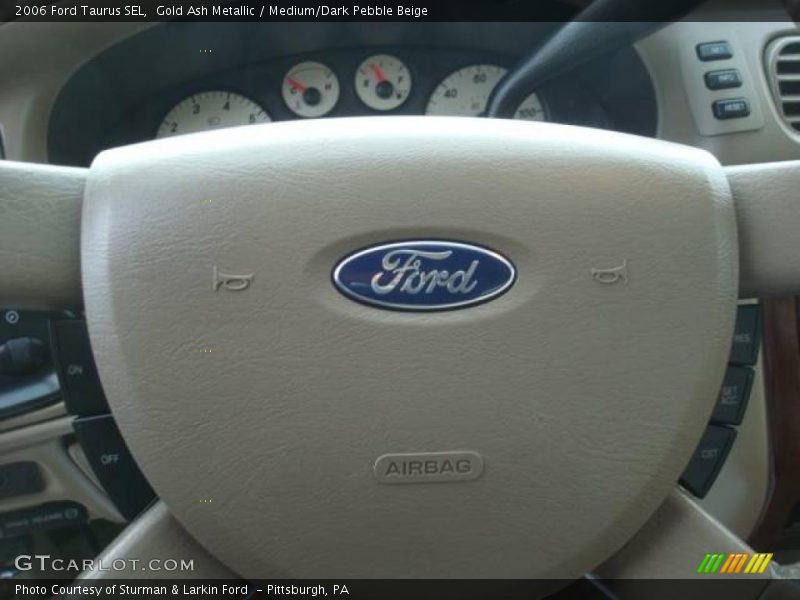 Gold Ash Metallic / Medium/Dark Pebble Beige 2006 Ford Taurus SEL