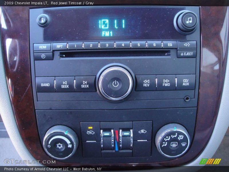 Red Jewel Tintcoat / Gray 2009 Chevrolet Impala LT