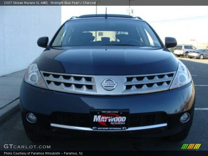 Midnight Blue Pearl / Charcoal 2007 Nissan Murano SL AWD