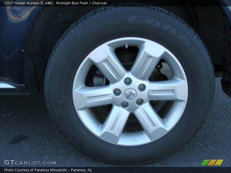 Midnight Blue Pearl / Charcoal 2007 Nissan Murano SL AWD