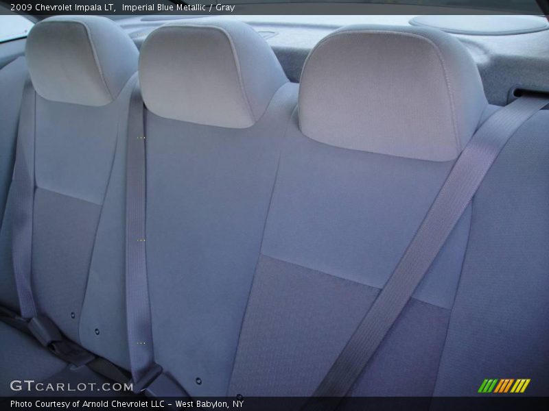Imperial Blue Metallic / Gray 2009 Chevrolet Impala LT