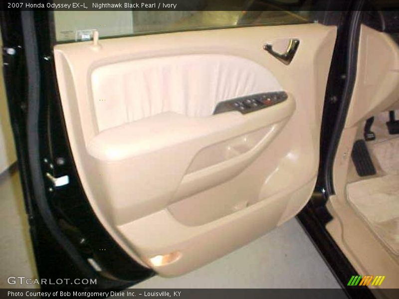 Nighthawk Black Pearl / Ivory 2007 Honda Odyssey EX-L