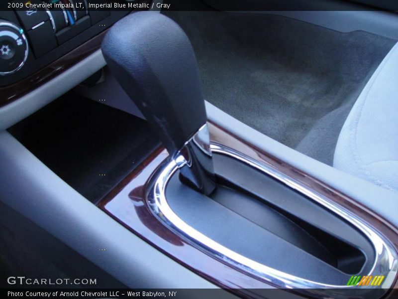 Imperial Blue Metallic / Gray 2009 Chevrolet Impala LT