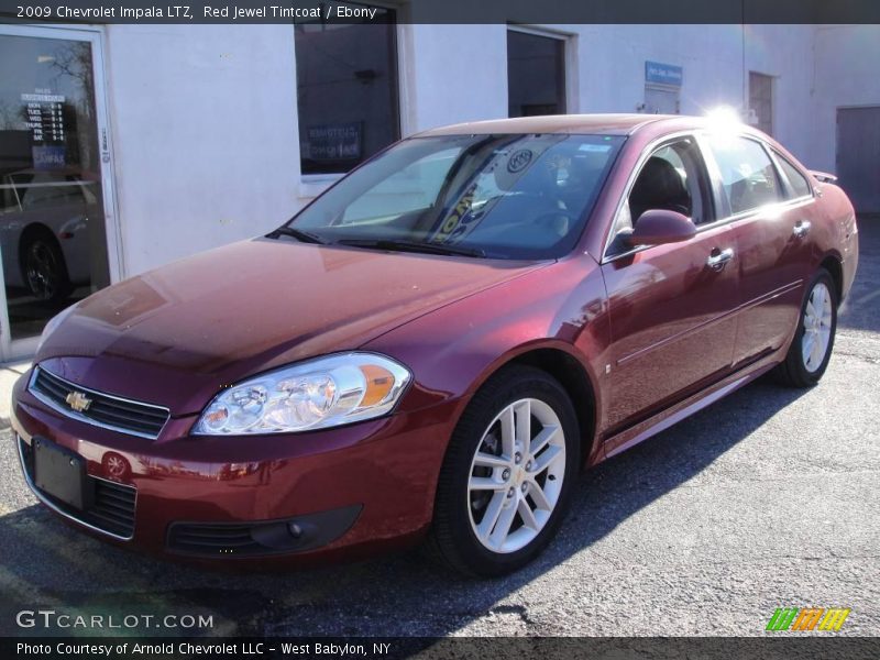 Red Jewel Tintcoat / Ebony 2009 Chevrolet Impala LTZ