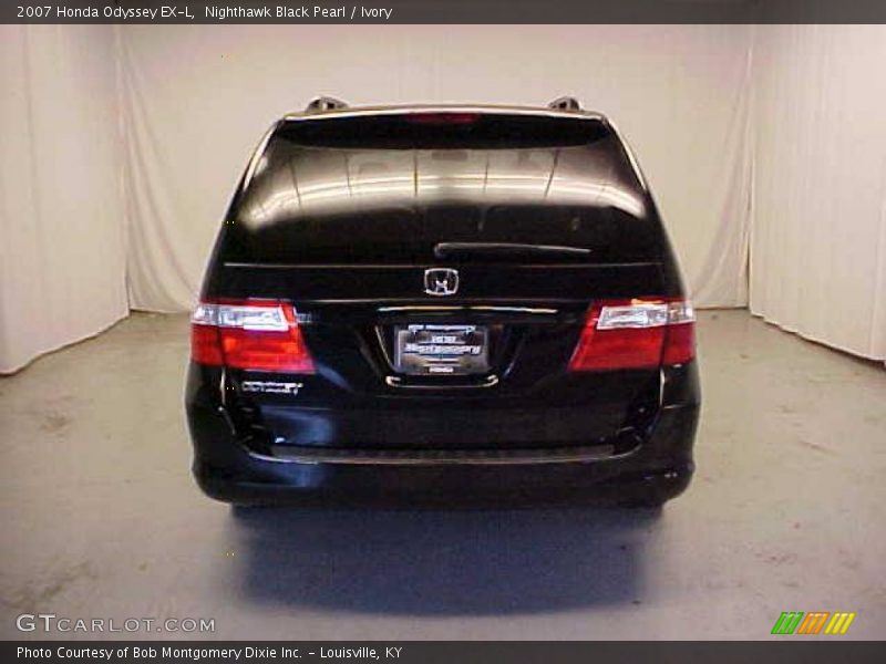 Nighthawk Black Pearl / Ivory 2007 Honda Odyssey EX-L