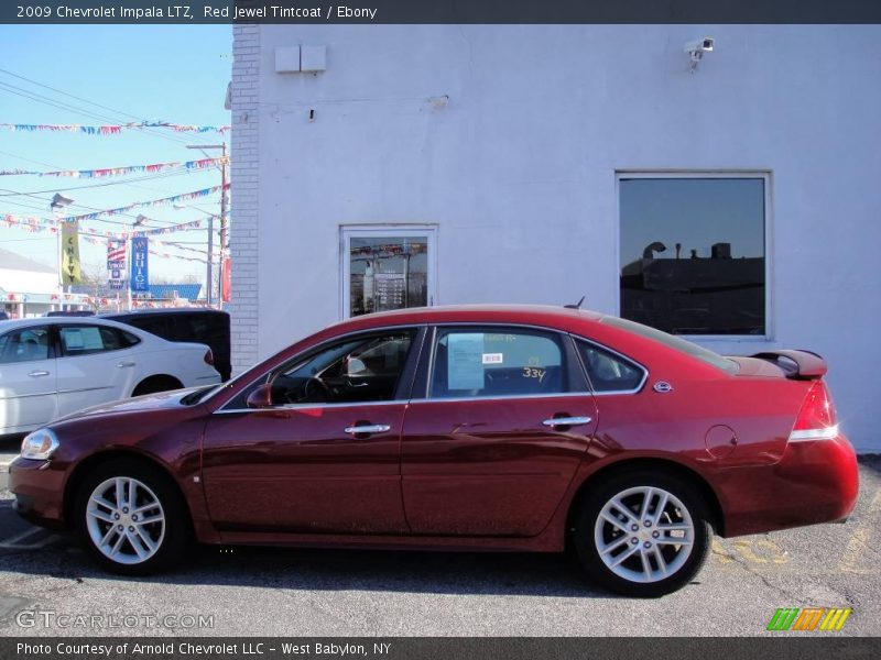 Red Jewel Tintcoat / Ebony 2009 Chevrolet Impala LTZ