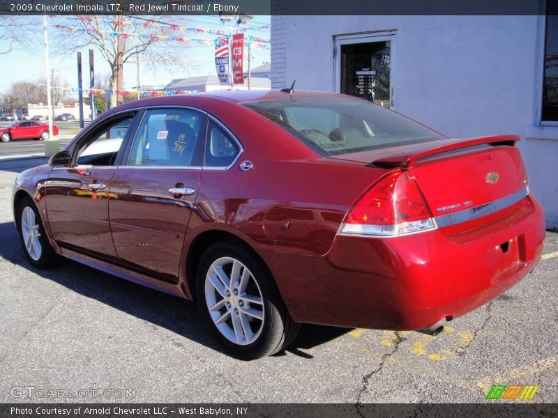 Red Jewel Tintcoat / Ebony 2009 Chevrolet Impala LTZ