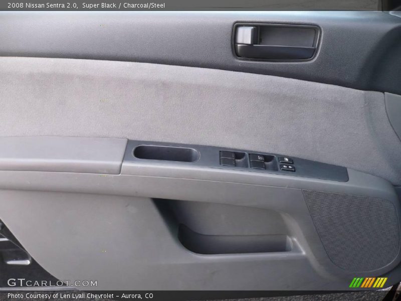 Super Black / Charcoal/Steel 2008 Nissan Sentra 2.0