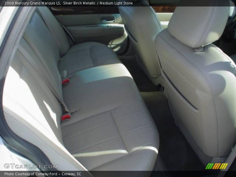 Silver Birch Metallic / Medium Light Stone 2009 Mercury Grand Marquis LS