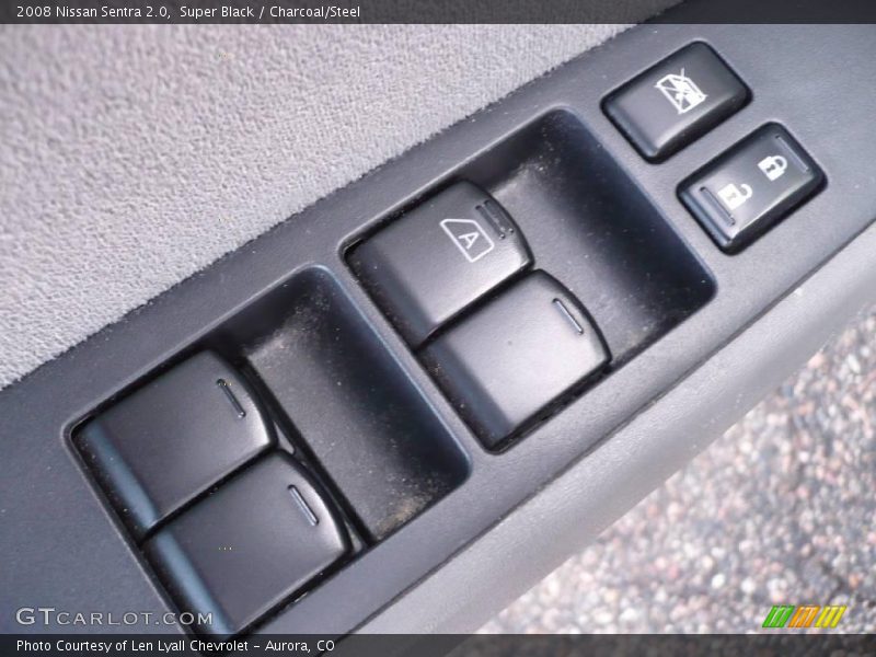 Super Black / Charcoal/Steel 2008 Nissan Sentra 2.0