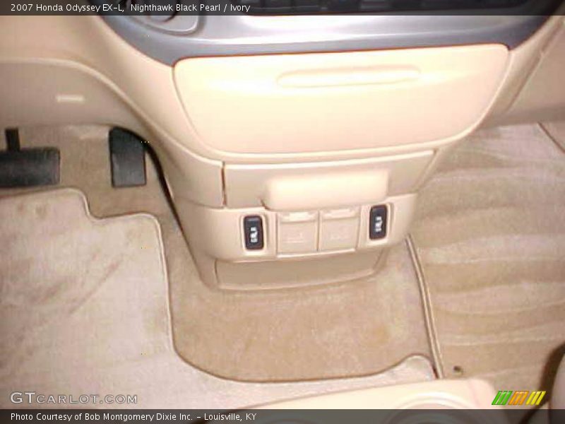 Nighthawk Black Pearl / Ivory 2007 Honda Odyssey EX-L