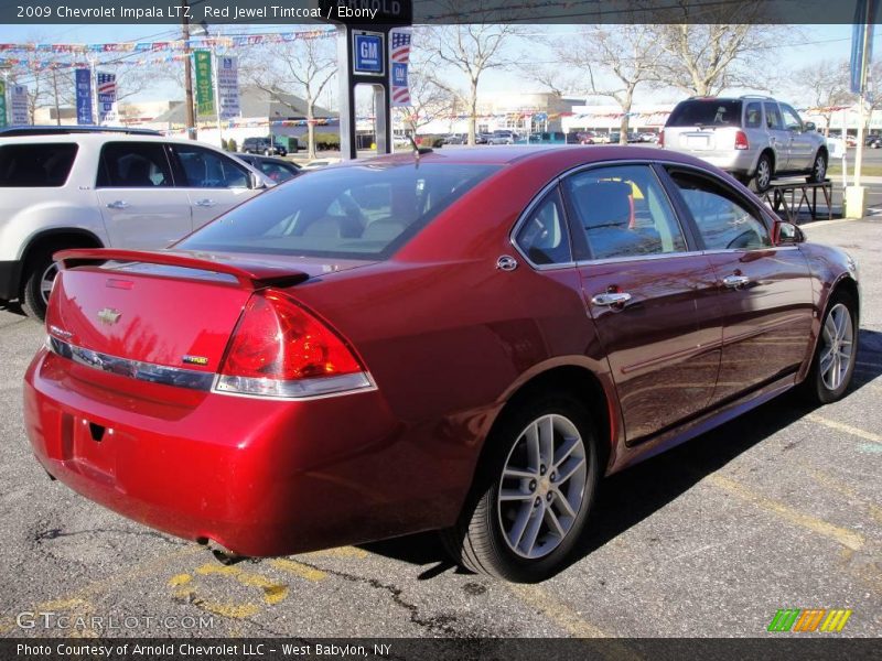 Red Jewel Tintcoat / Ebony 2009 Chevrolet Impala LTZ