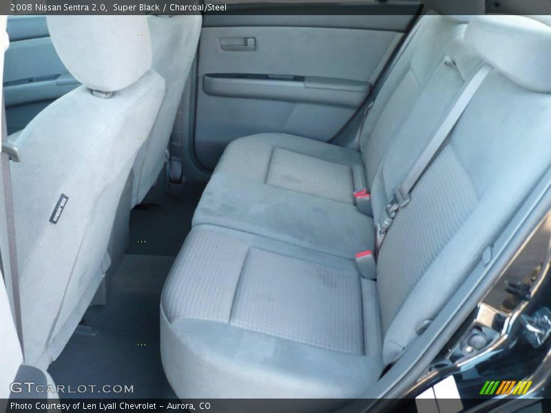 Super Black / Charcoal/Steel 2008 Nissan Sentra 2.0