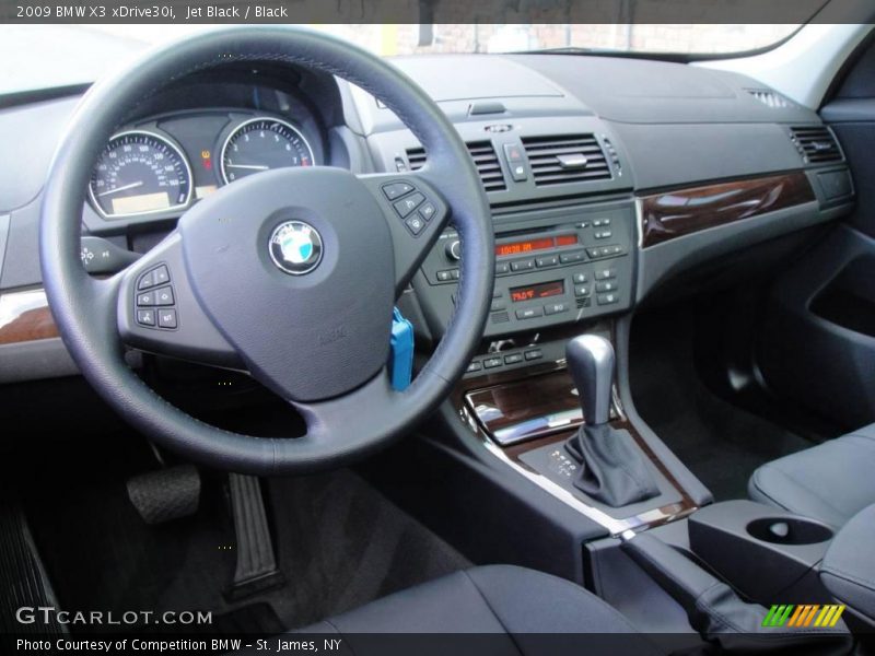 Jet Black / Black 2009 BMW X3 xDrive30i