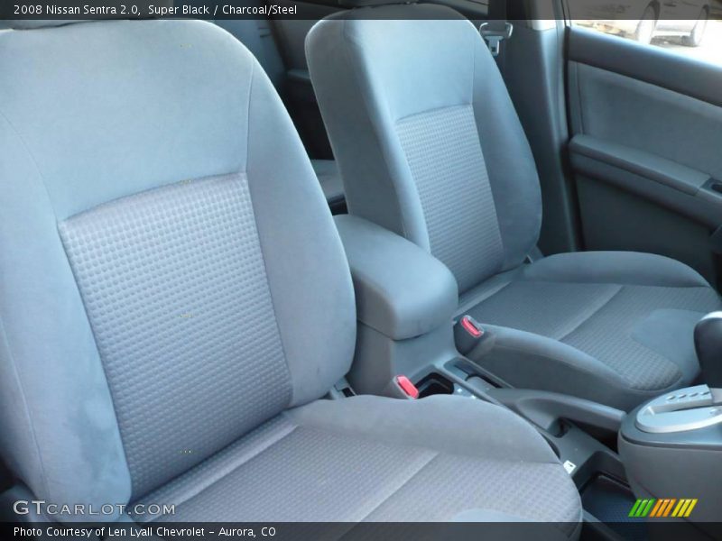 Super Black / Charcoal/Steel 2008 Nissan Sentra 2.0