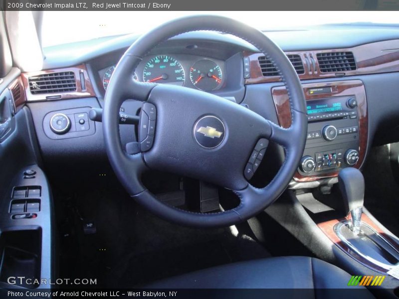 Red Jewel Tintcoat / Ebony 2009 Chevrolet Impala LTZ