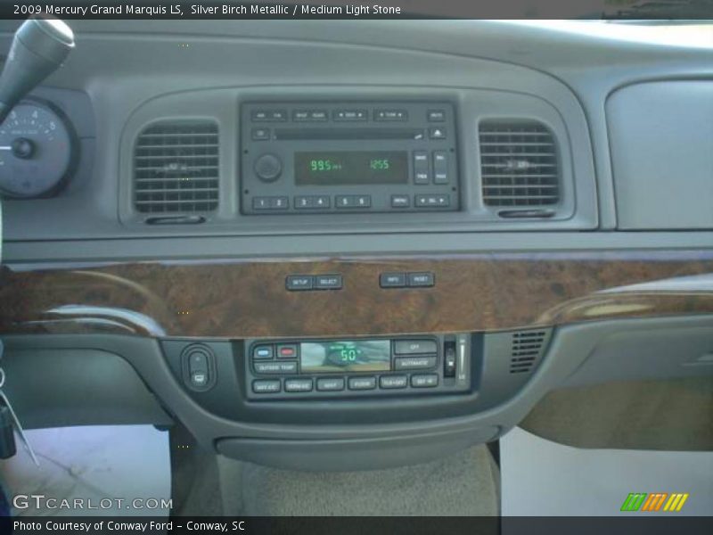 Silver Birch Metallic / Medium Light Stone 2009 Mercury Grand Marquis LS