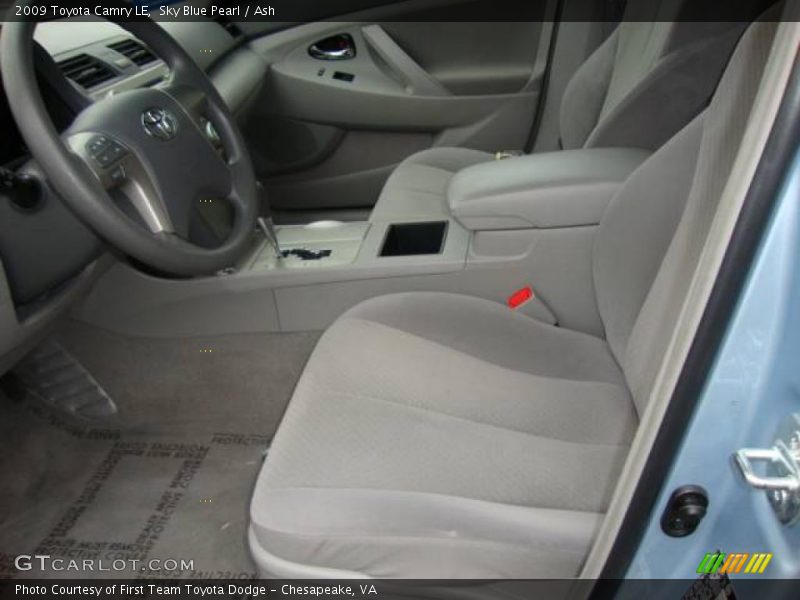 Sky Blue Pearl / Ash 2009 Toyota Camry LE