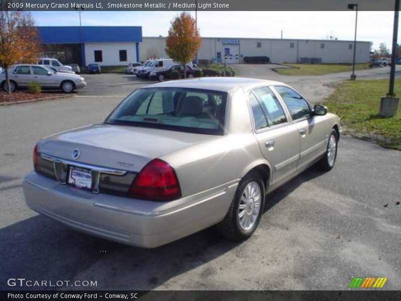 Smokestone Metallic / Medium Light Stone 2009 Mercury Grand Marquis LS