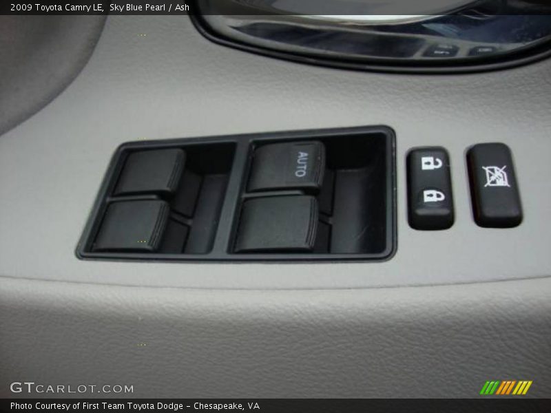 Sky Blue Pearl / Ash 2009 Toyota Camry LE