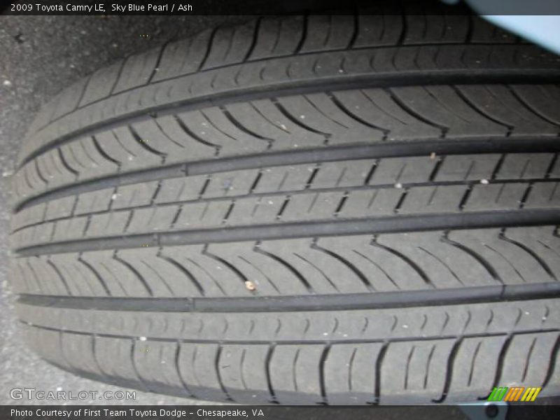 Sky Blue Pearl / Ash 2009 Toyota Camry LE