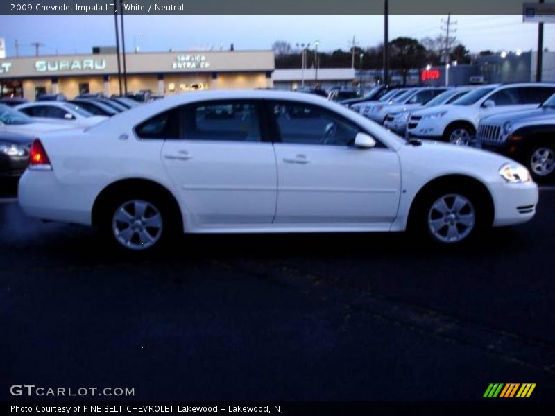 White / Neutral 2009 Chevrolet Impala LT