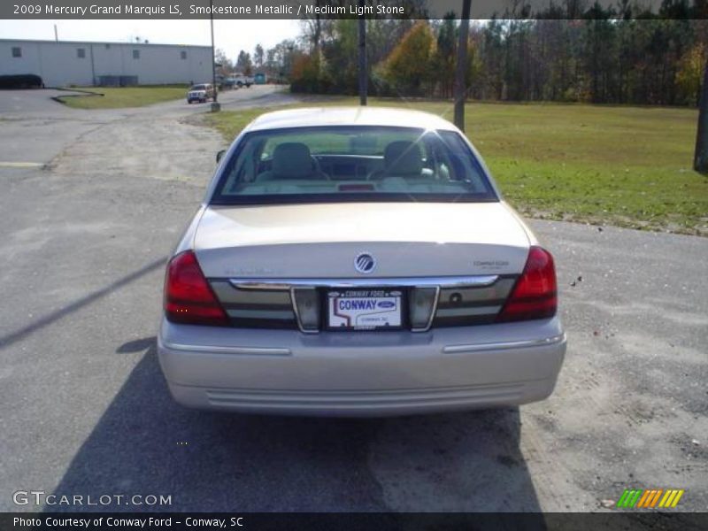 Smokestone Metallic / Medium Light Stone 2009 Mercury Grand Marquis LS