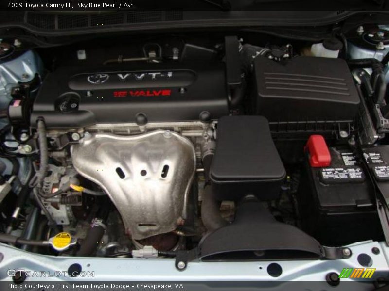 Sky Blue Pearl / Ash 2009 Toyota Camry LE