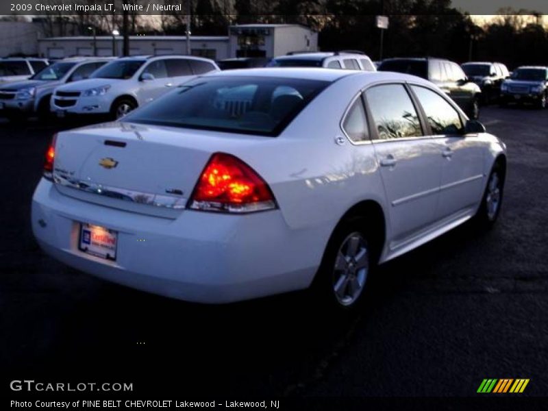 White / Neutral 2009 Chevrolet Impala LT