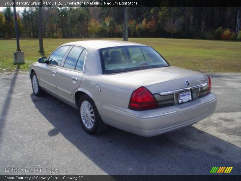 Smokestone Metallic / Medium Light Stone 2009 Mercury Grand Marquis LS