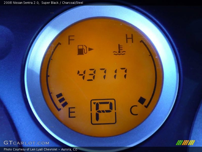 Super Black / Charcoal/Steel 2008 Nissan Sentra 2.0