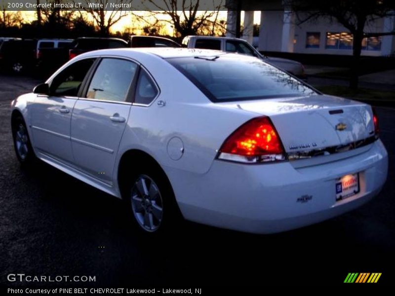 White / Neutral 2009 Chevrolet Impala LT