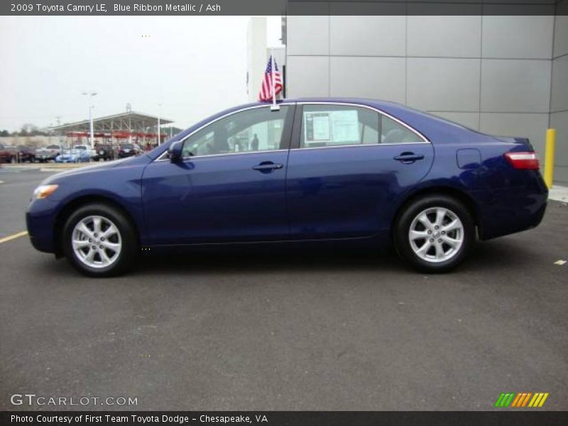 Blue Ribbon Metallic / Ash 2009 Toyota Camry LE