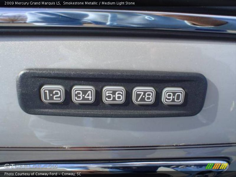 Smokestone Metallic / Medium Light Stone 2009 Mercury Grand Marquis LS